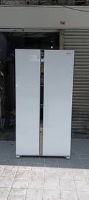 Panasonic inverter side by side 2 doors fridge r