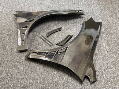 VW golf mk7 wk wide carbon fender
