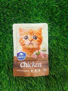 SNIFFLY Cat Chicken Pouch 70G