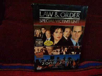 DVD Law & Order SVU - The 2nd Year 2000-2001 6 DVD