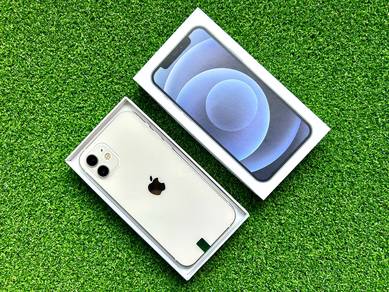 iphone 12 5G 128GB white fullset TERIMA TRADE-IN