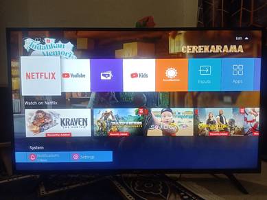 50-inch Smart tv Hisense 4K all good