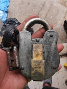 vintage padlock British make 