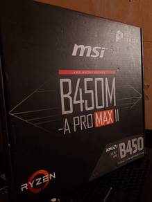 Used MSI B450M-A PRO MAX II
