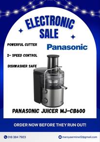 Panasonic Juicer MJ-CB600 (Silver)