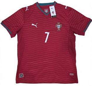 Portugal Home Jersey! WC2026 Ronaldo Player Edisi