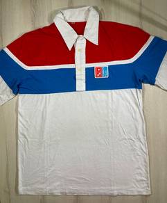 Vintage Domino Pizza Collar Tee #CJ Used