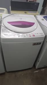 Toshiba Mesin Basuh Washing Machine 6.5kg Auto Top