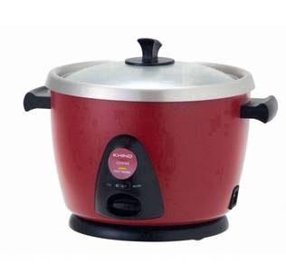 KHIND ANSHIN RICE COOKER RC106M Red Alpha 0.6L