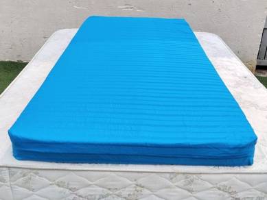 C059 Cadar 90 x 191 cm Single Bed Sheet Cover Blue