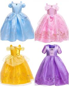 FREE TIARA- Princess Most Elegance Costume Dress