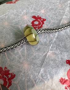 Genuine Trollbeads Aqua Edge Pumpkin Bead