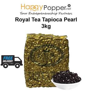 Royal Tea Tapioca Pearl Starch Balls Boba 1kg
