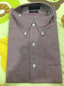 J.Crew Burgundy Long Sleeved Shirt Size 16.5