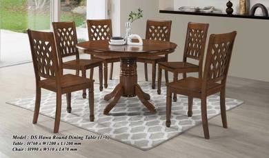 6 Seaters Dining Set DS HAWA