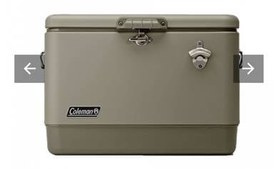 Coleman 54qt Steel Belted (Sage)