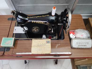 Vintage Zenith Treadle Sewing Machine