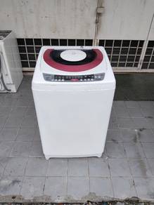 Washing machine 10kg jenama Toshiba top washer