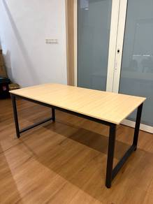 Office Table [Oak Wood Colour Top]