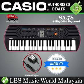 Casio SA-78 44 Key Portable Mini Keyboard