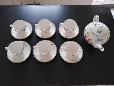 floral english tea set