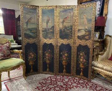 victorian room divider/partition