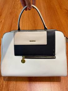 Sembonia Color Cube Dual Compartment Satchel Bag
