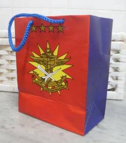 Malaysian Armed Forces Paper Bag (2-Tone 7 x 6 in)