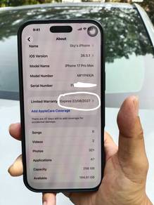 Apple iPhone 17 Pro Max 256 GB