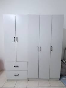 Almari Pakaian 2 Pintu & 3 Pintu