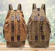 Tactical Army Bag Travel Military Canvas Backpack