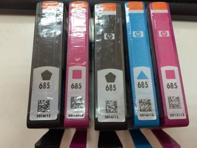 Hp Colour Ink 685 Qty 5