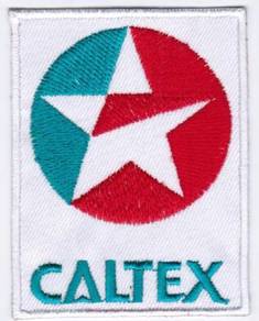 Caltex Oil and Gas Company Badge Embroidered Patch