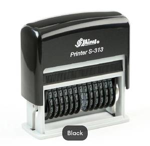 self-ink numberer