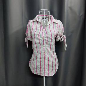 Arnani Exchange Vertical Stripes Blouse