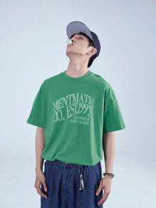 Mentmate Green Vintage Logo T shirt