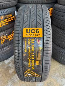 Tayar baru 215 55 17 Continental UC6 ORI HRV Tyre