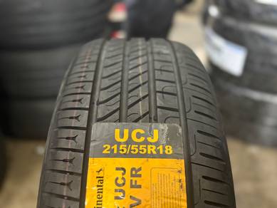 Tayar Baru 215 55 18 Continental UltraContact UCJ