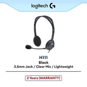 Logitech H111 Wired Headset | NEW | URGENT