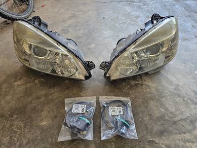 W204 original headlight with wire