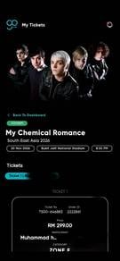 My Chemical Romance Kuala Lumpur 2026