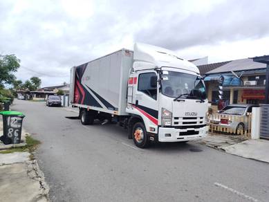 Untuk dijual Isuzu Frr 2023 21ft box + tailgate