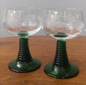 Germany footed glass cup 2