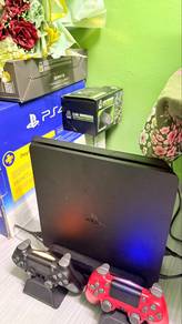 PS4 Slim 1TB Full Set | 2 Controller | 22 Games