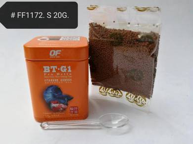 Ocean Free BT-G1 20gram Ikan Betta Fish Food Feed