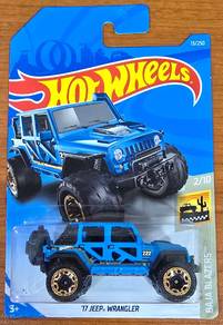 Hotwheels '17 Jeep Wrangler Baja Blazer