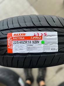 225 40 18 Maxxis Victra I-pro +AA+THAI+tayar baru
