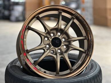 NEW 15 Mugen MF10 Rim City Jazz EK EG EF Myvi Vios