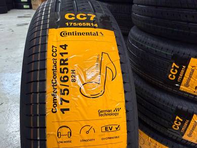 New tayar 175 65 14 Continental cc7 2025 myvi axia