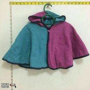 LL Bean cape kid hood rayon